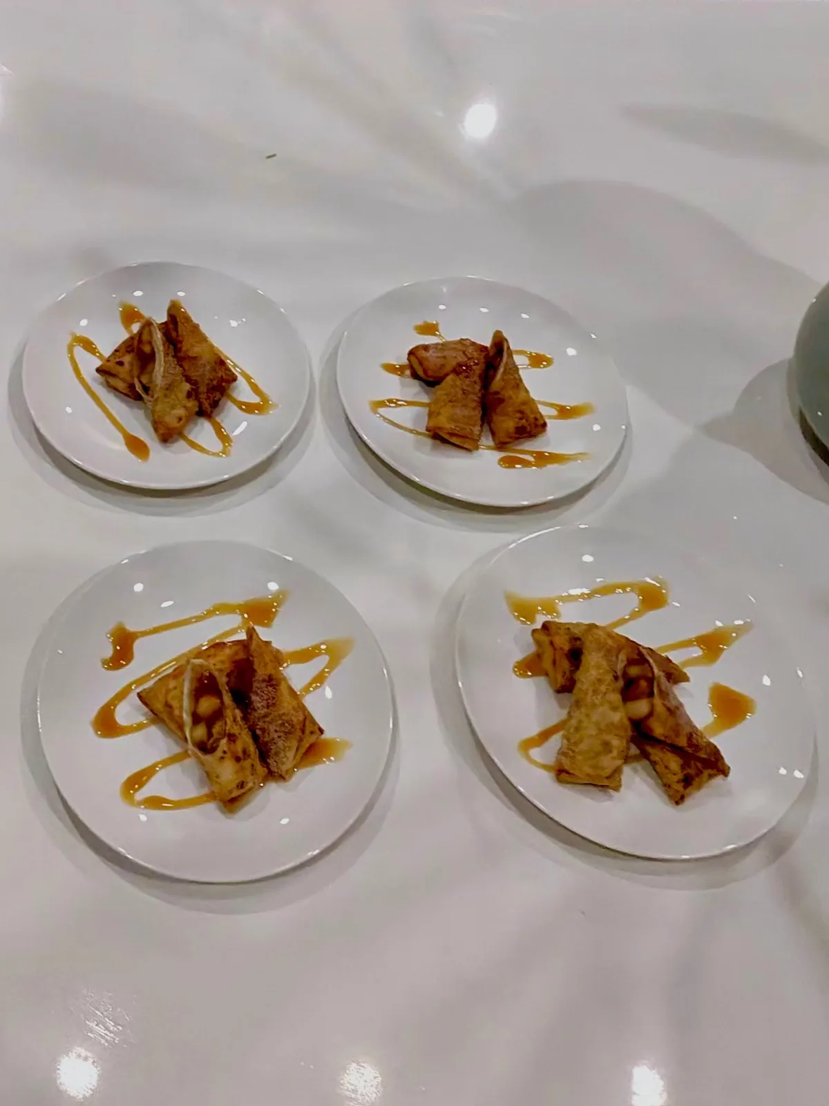 Chef plated course